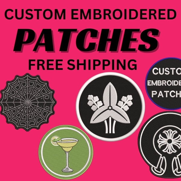 custom embroidery patches , Custom logo Patches , Custom Iron On Patches ,Custom VELCRO Hook & Loop Patches , custom embroidered patch