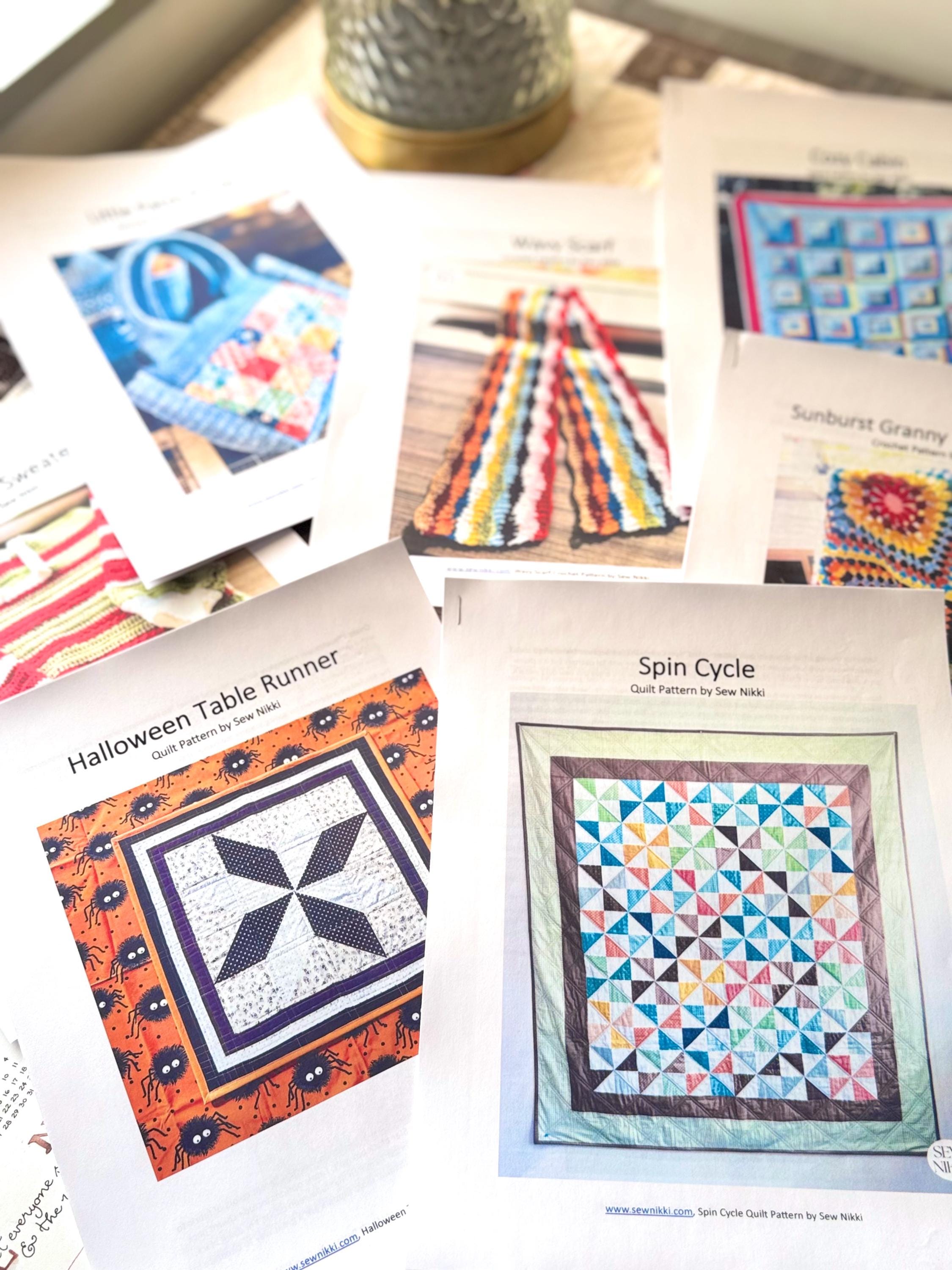 4 Inch Squares on Point Quilt Pattern – Digital PDF, Beginner Friendly ...