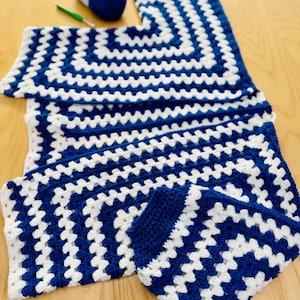 Granny Hexagon Cardigan Crochet Pattern – Easy Cozy Crochet Sweater, Digital PDF Download