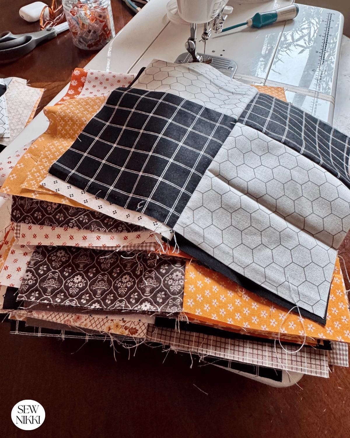 Bella Disappearing Four Patch Quilt Pattern – Easy Beginner Quilt PDF ...