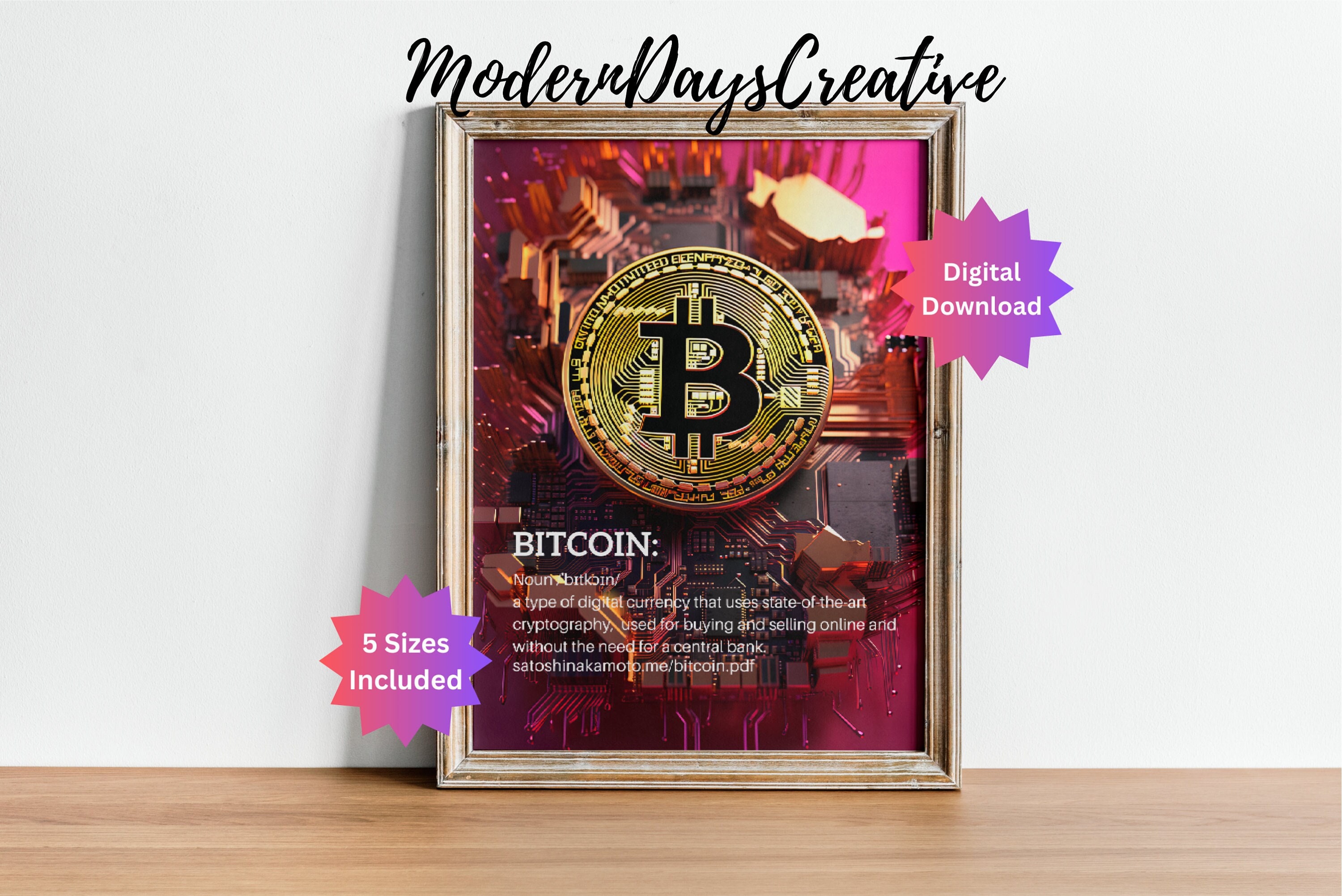 Ethereum canvas - Etsy België