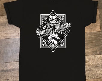 Dungeon Master Character T-shirt. Dungeons and Dragons. DnD. RPG. TRPG.
