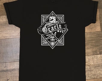 Oracle Dungeons and Dragons Character T-Shirt. DnD. RPG. TRPG.