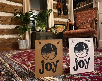 Joy Holiday Card