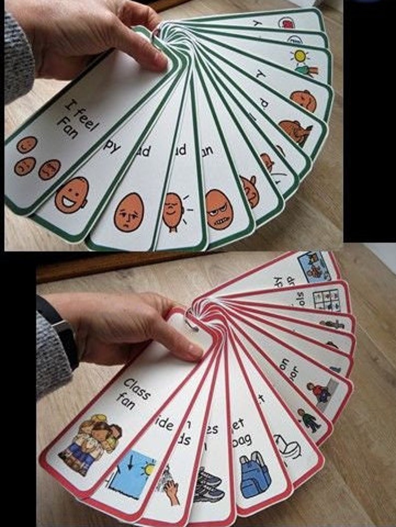 Fans Visual Visual Aid Fans - Etsy
