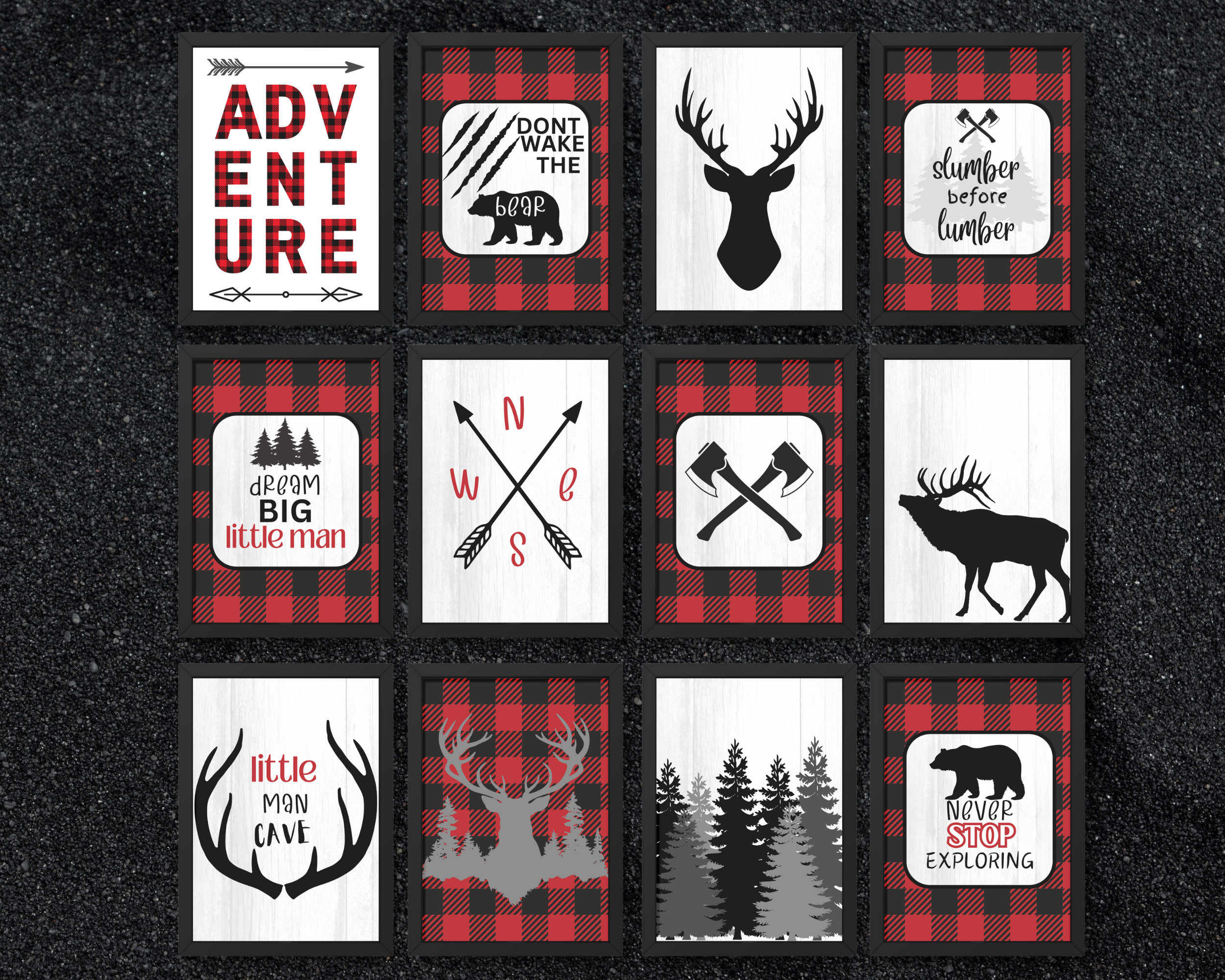 Buffalo Plaid Nursery Etsy