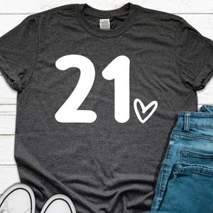 21st Birthday T-Shirt: Legal AF, Unisex Party Gift