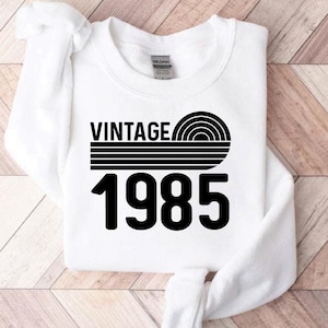 40th Birthday Shirt, Retro Vintage Limited Edition 1985 T-Shirt, 1985 Birthday Shirt, 40th Birthday Gift for Women, 40th Birthday Men Tee