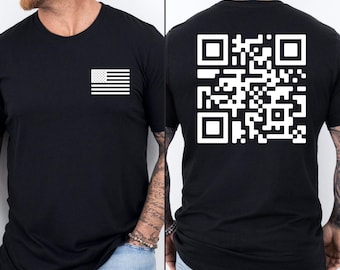 Trump YMCA Dance QR Code T-Shirt: Prank Gift
