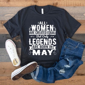 May Birthday Shirt Women, Custom Birthday Shirt, Funny Birthday Tee, Girl Birthday Gift, Personalized Birthday Girl Sweatshirt