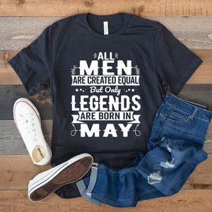 March Birthday Shirt For Men, Legends Are Born In March Shirt, March Husband Shirt Gift, Unisex Funny Men&#39;s Personalized Birthday Sweatshirt