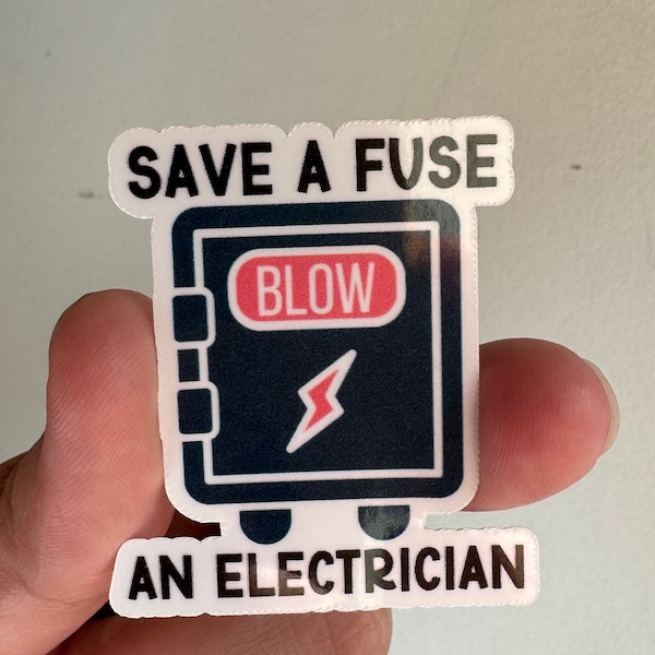 Faulty Fuse Box Sticker