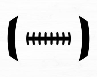 Football Laces Svg Football Svg Football Stripes Svg American Football Svg Football Laces Cut File Football Silhouette Digital Download