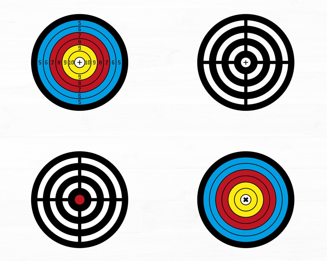 Printable Bullseye Archery Target