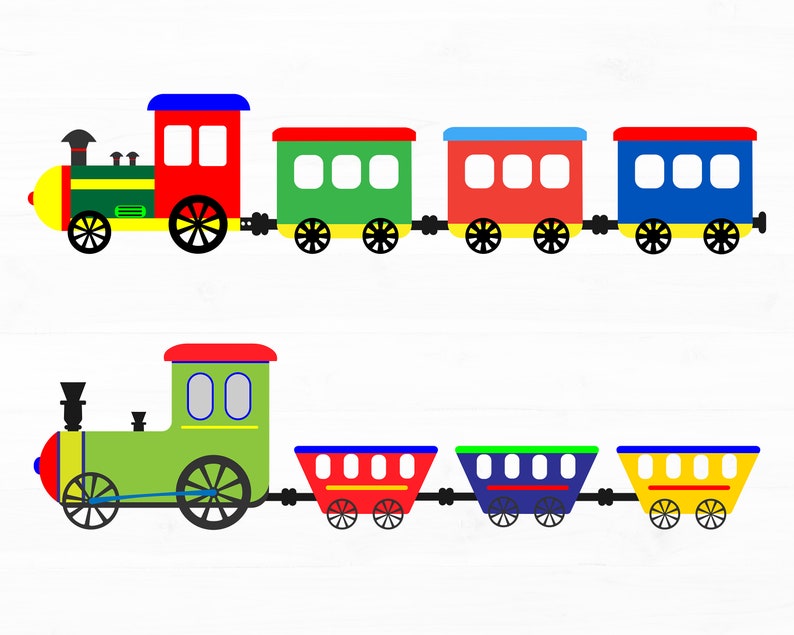 Tren Svg Paquete Tren Png Locomotora Svg Baby Shower Svg Tren imagen 1