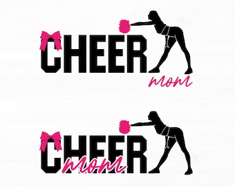 Cheer Mom Svg Design Cheer Mom Koszulka Svg Cheer Mama Svg Cheerleading Mom Cheerleader Mom Svg Cricut Designs