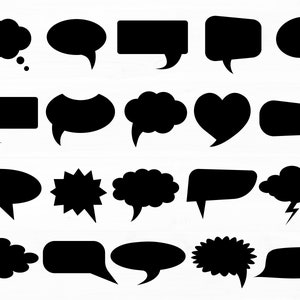 Pratbubbla Svg Ordbubbla Clipart Textbubbla Svg Tankebubbla Svg Pratbubbla Klippfil Silhuett Konversationsbubbla Svg Png