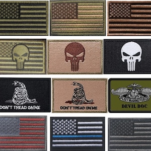 2&quot; x 3&quot; hook and loop fastening patches for operator hats