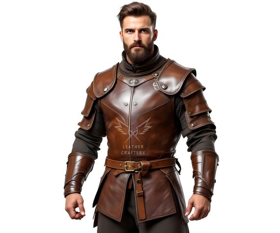 Handcrafted Leather Cuirass Armor – Medieval Gladiator Cosplay Chestplate