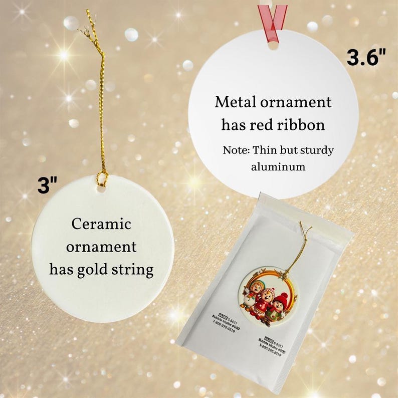 Arizona Personalizable Christmas Ornament, Santa Sleigh Desert