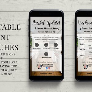 Tekstbare klantkaarten voor makelaars | Digitale vastgoedmarketing | Canva-sjabloon | Klantaanrakingen | Wekelijkse follow-up | Sociale media-inhoud
