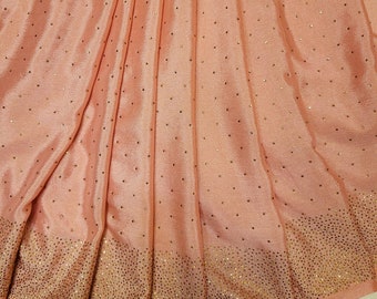 Pink Chiffon Saree