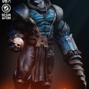 Apocalypse, STL File,  3d print,  resin printed, x-men, 3d printing service, sculpture, statue, comics