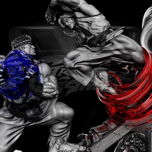 Street fighter, akuma, 3d art, Games, HD wallpaper