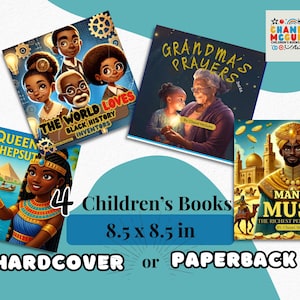 Black History Books for Kids Ages 4–9 | African American Inventors, Kings and Queens Bundle