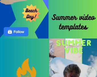 Summer reel Template