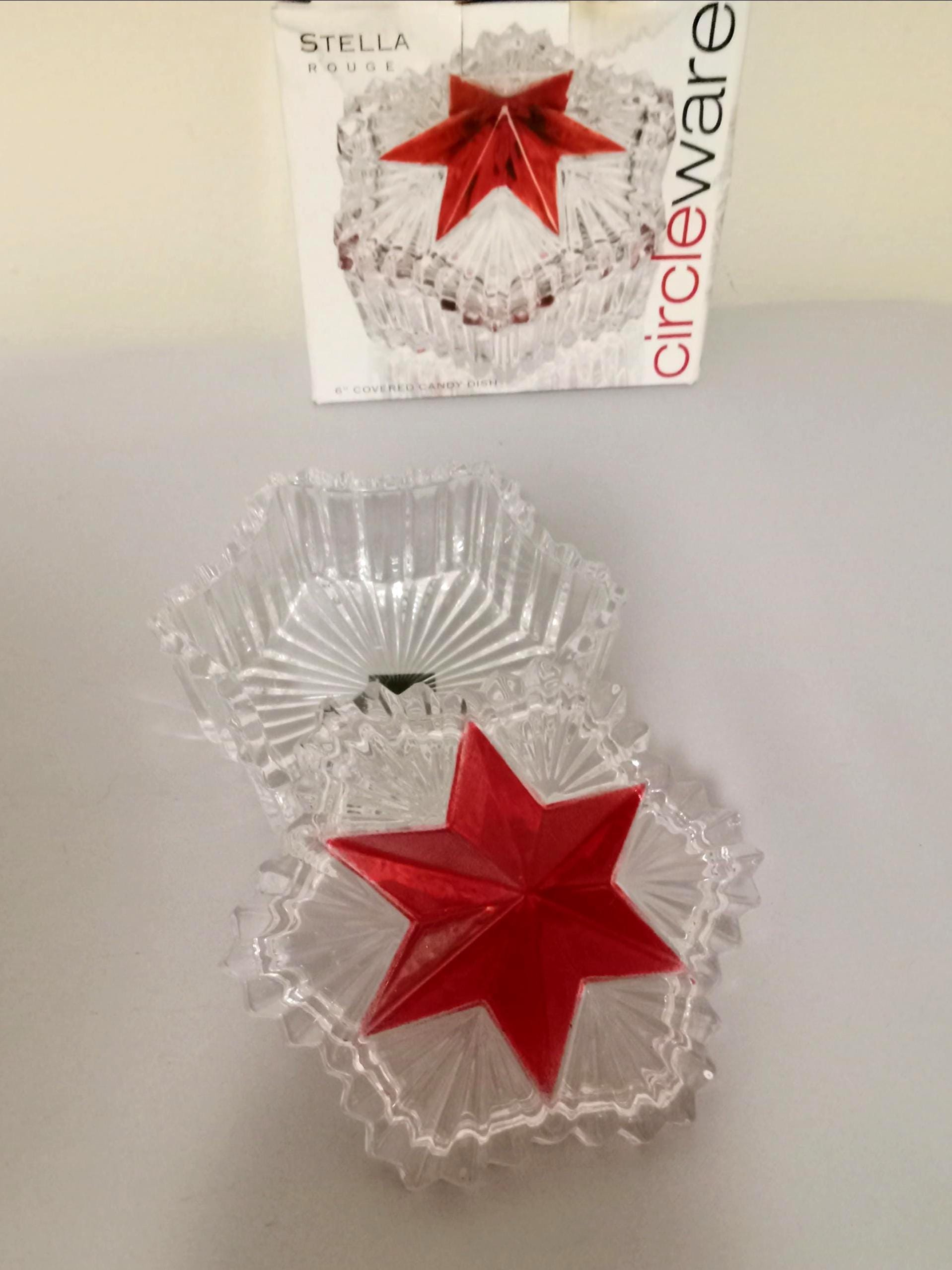 Star Shaped Glass Dish - Etsy