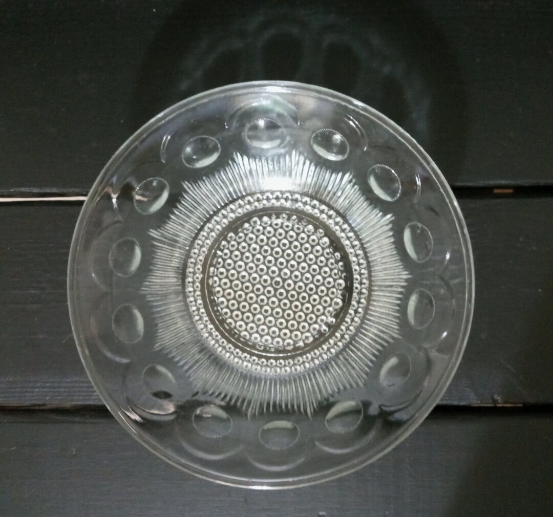 1960's Bartlettcollins Glass Company, St. Genevieve Clear Glass