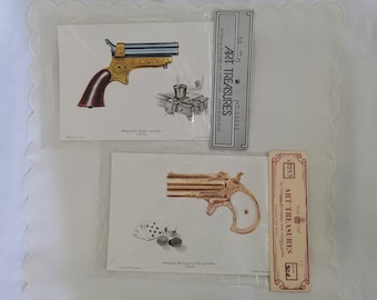 1959 Mattel Remington Derringer 1867 Toy Cap Gun Belt Buckle