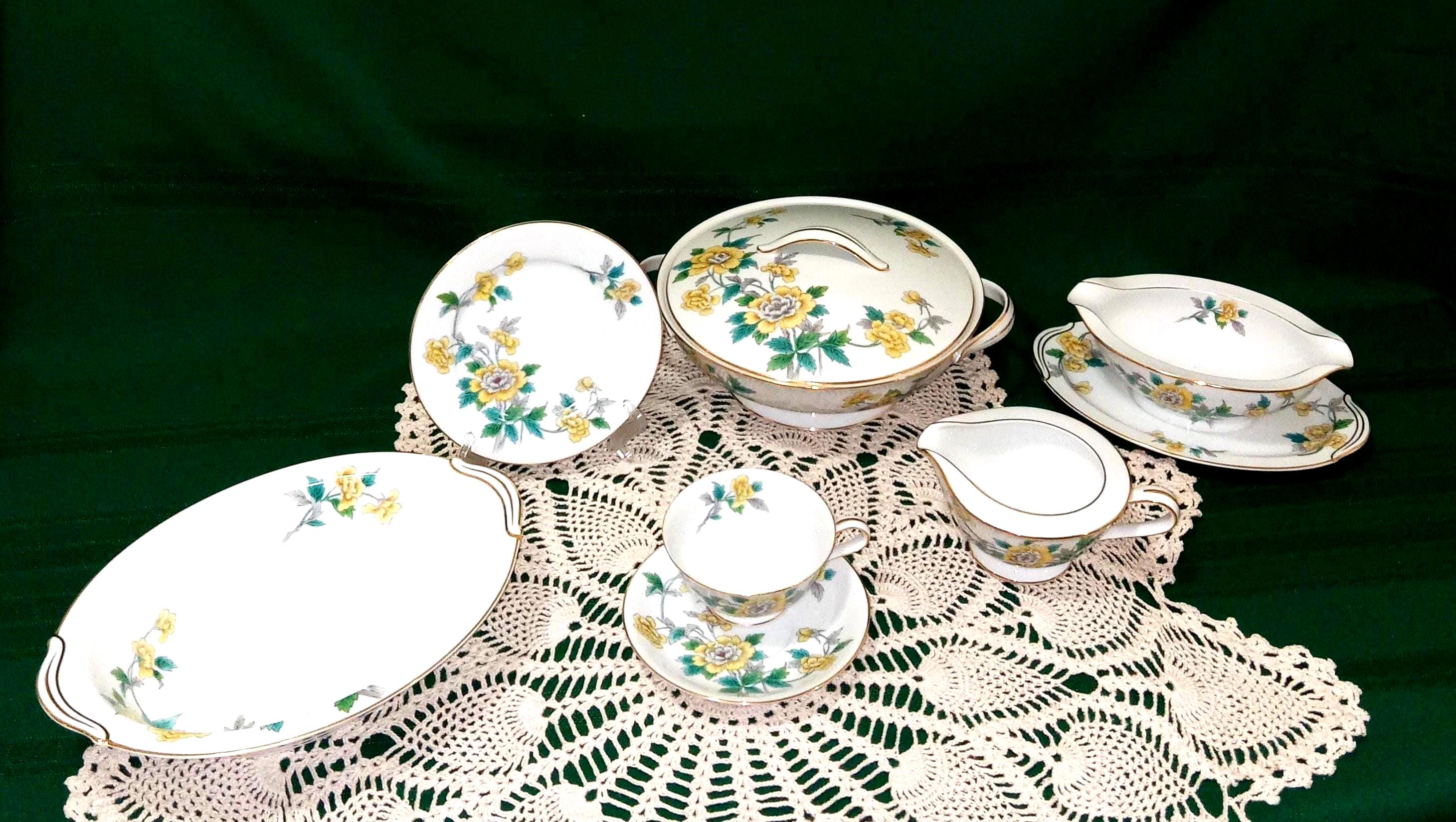 Noritake Rose China - Etsy
