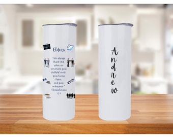 JW Elder Custom Name Tumbler | Shepherds Appreciation Gift | JW Elder Gifts |