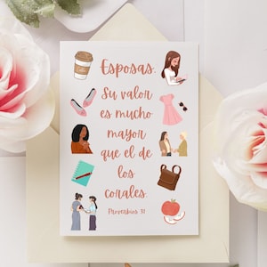 Tarjetas de esposas mayores de JW | 1, 10, 15, 20, 30 & 50 |