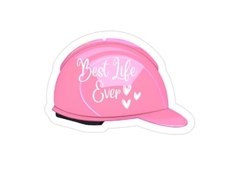 LDC Sister Stickers (Best Life Ever)- Transparent Outdoor Stickers, Die-Cut, 1pcs