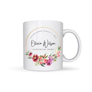 JW Personalized Baptism Sister Coffee Mug (Any Language) | Baptism Gift | Customizable Name and Date