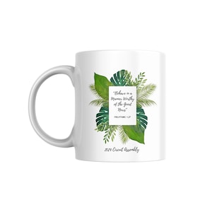 JW Baptism White 11oz Ceramic Mug (Any Language) | JW Brother Baptism Gift | JW Sister Baptism Gifts |Jw Baptism Mugs