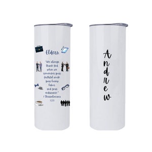 JW Elder Custom Name Tumbler | JW Elder Gifts | JW Brother Gifts
