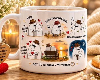 Mi Querido Viejo-mok | Spaanse liefdescitaat koffiekopje