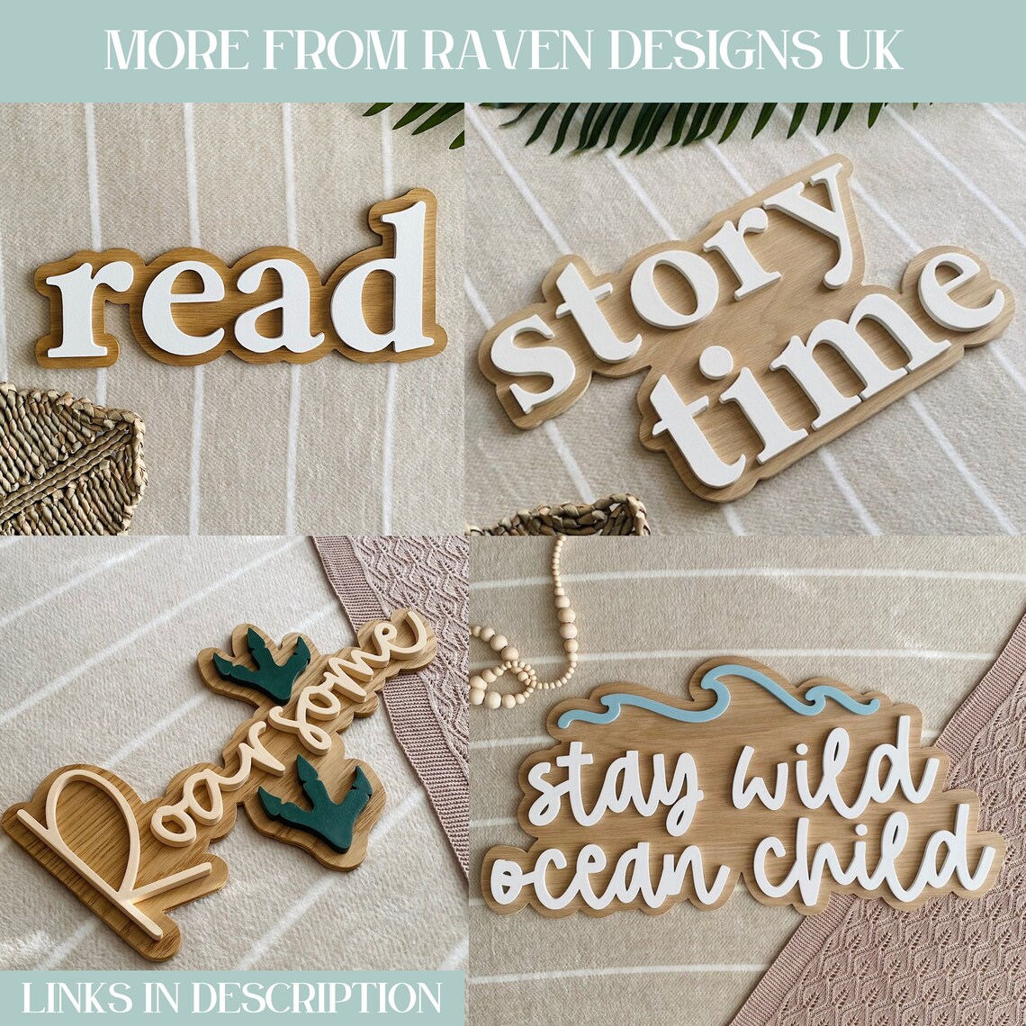Dream big little one sign wooden cloud nursery decor children s