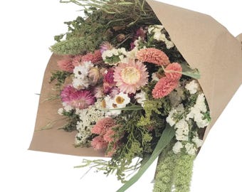 ANDALUCA Spring Blossoms Large Dried Flower Bouquet 22in