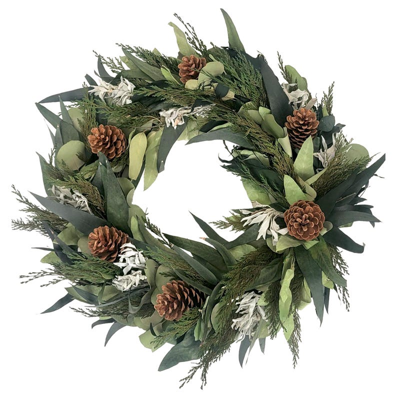 Andaluca Pinecone Wreath