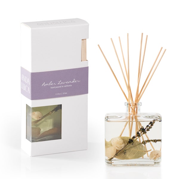 Amber Lavendel Botanische Reed Diffuser