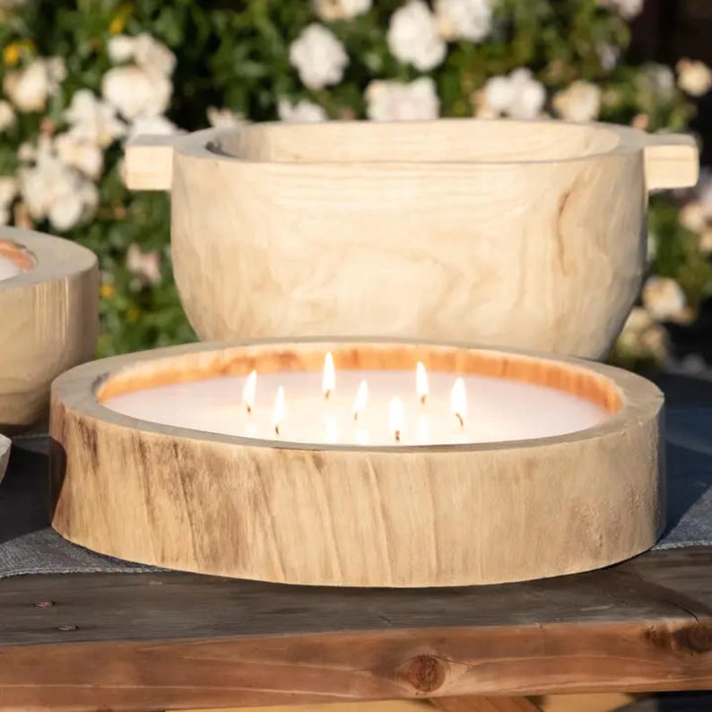 Andaluca Paulownia Wood Candle - Thumbnail 2
