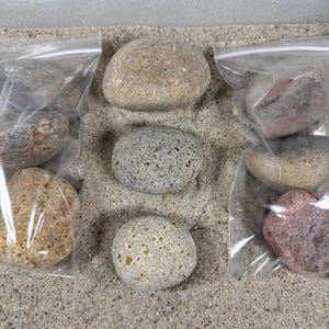 Medium Mexican Beach Stones for Nano Tank | Rock Scape Design | Aquarium Aquascape | Natural Hardscape | Nano Tank Scape