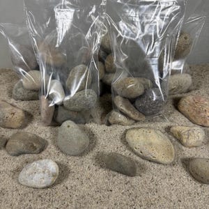 Small Mexican Beach Stones for Nano Tank | Rock Scape Design | Aquarium Aquascape | Natural Hardscape | Nano Tank Scape