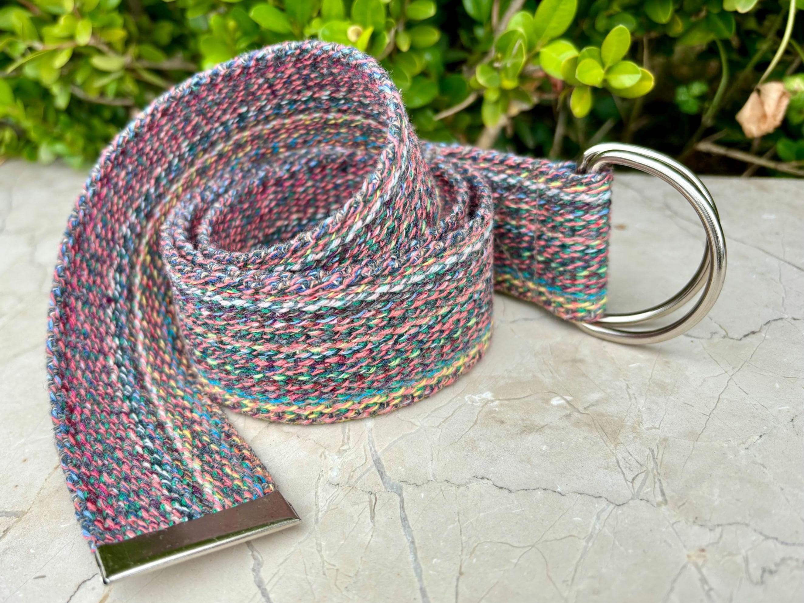 True Vintage Rainbow Webbing Belting Sewing Large Roll Trim Pride Hippie Pride Webbing - Etsy main image 3