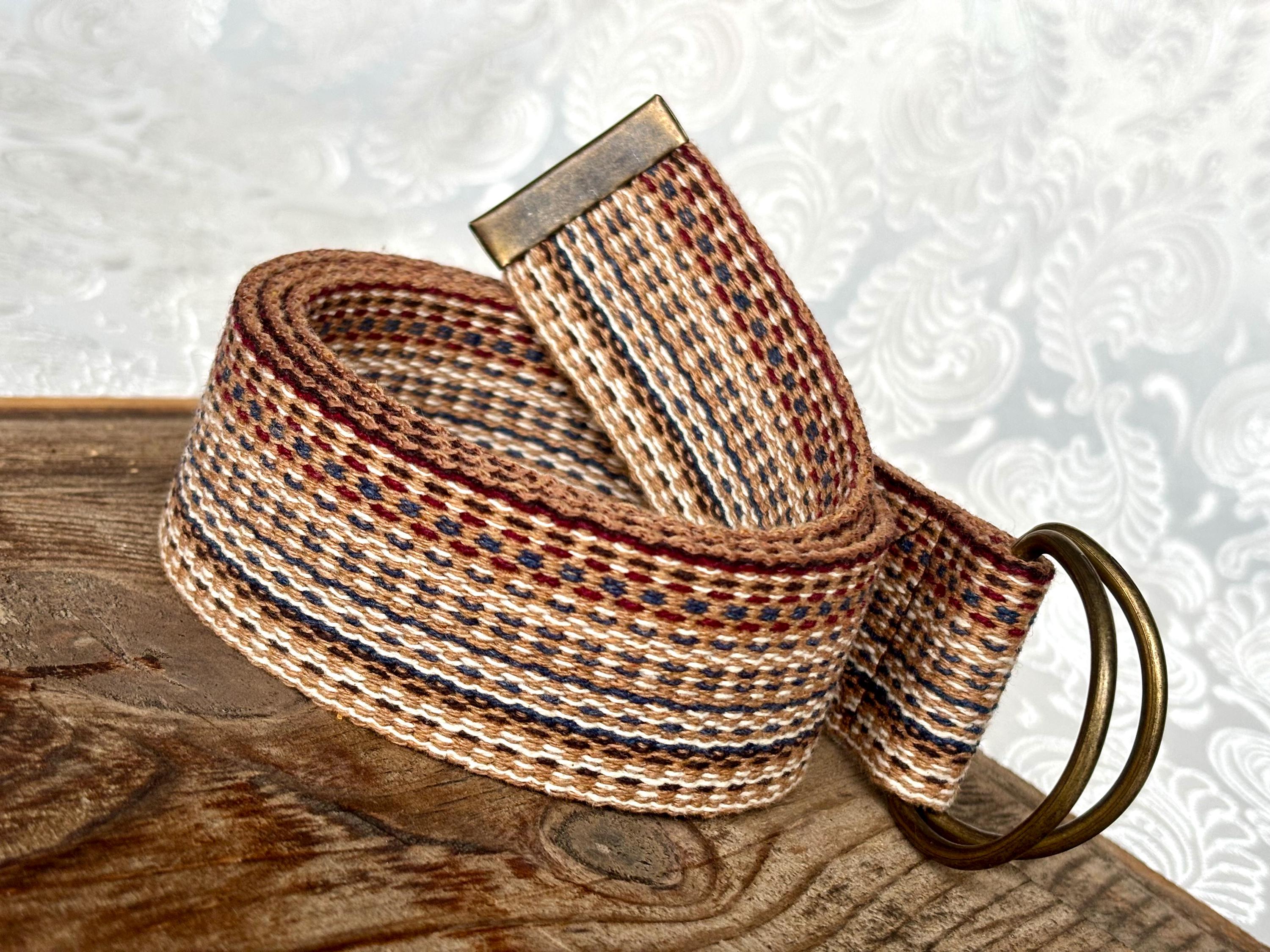 9761 D Ring Canvas Belt, 1.5\